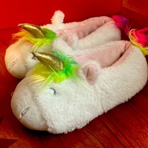 Unicorn slippers